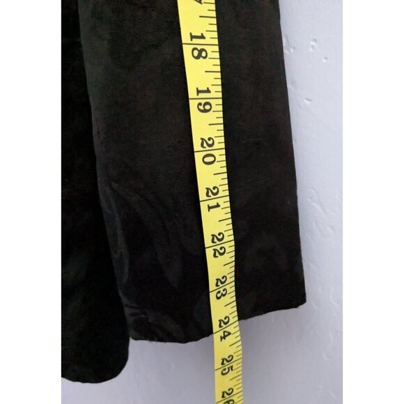 Coldwater Creek Womens Black Floral Jacquard Blazer Jacket Size XL - Picture 11 of 13